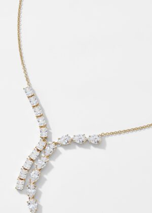 EMERALD ISLE CZ CASCADE Y NECKLACE