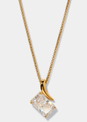PHENOM EMERALD PENDANT NECKLACE