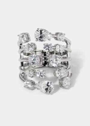 HOLLYWOOD MULTI ROW RING