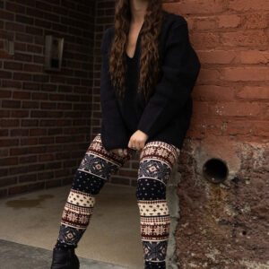 Winter Isle Design Leggings